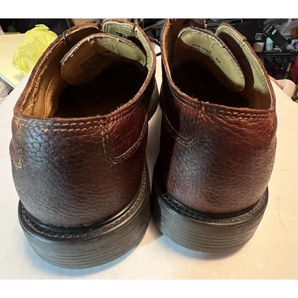 Dockers Stain Defenders Shoes 8 M Brown Leather Upper BlokeCore Dadcore